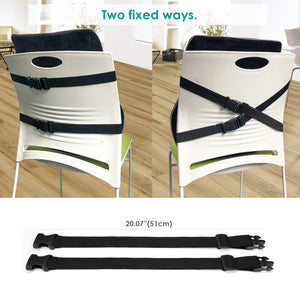 Feagar Lumbar Support Pillow/Back Cushion, Memory Foam Orthopedic Backrest for Car Seat, Office/Computer Chair and Wheelchair,Breathable & Ergonomic Design for Back Pain Relief