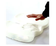 Feagar Coccyx Orthopedic Memory Foam Seat Cushion Standard size 18''*13.5''*3'' (Blue)