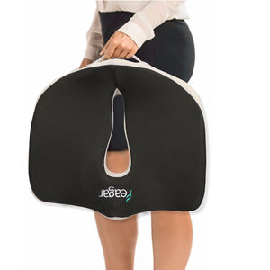 Feagar Seat Cushion, Memory Foam Chair Cushion Pads for Low Back, Breathable Posture Seat Pads for Office Chairs, Wheelchair, Kitchen Chairs, Recliner, Car Seats, Desk Chairs