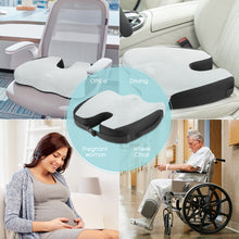 Feagar Sitzkissen，Memory Schaum Sitzkissen Autositz Kissen，Büro Stuhlkissen Sitzauflage Perfekt für Zuhause, Sofa, Bürostuhl, Rollstuhl