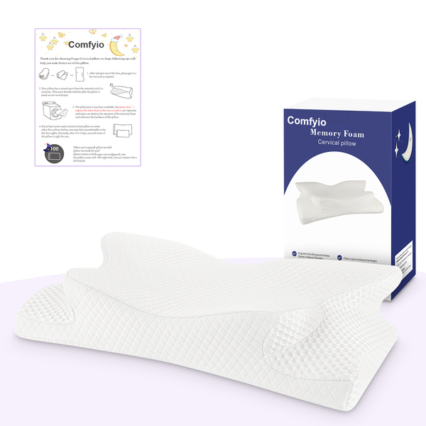 Comfyio Memory Foam Pillow, Cushion for Men and Women